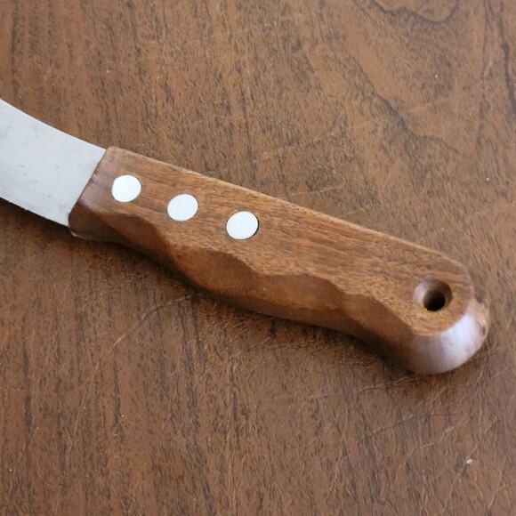 Vintage Remington RH-405 Hunting Fighting Knife with leather Sheath - Picture 7 of 10